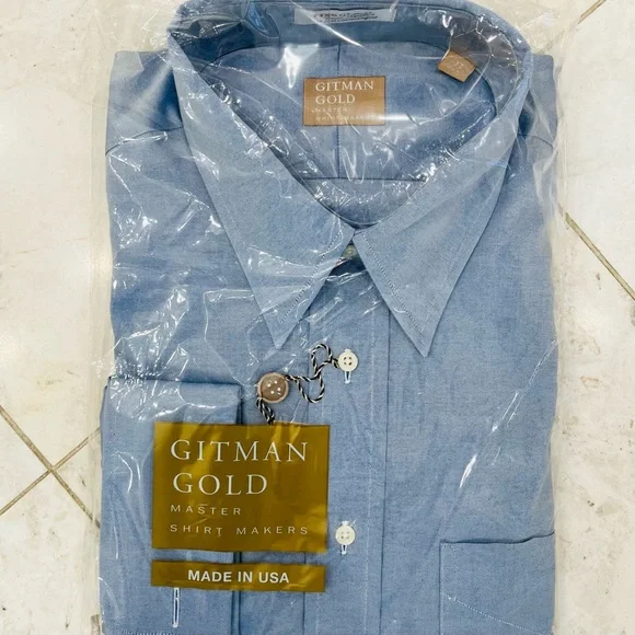 gitman gold dress shirts Italian Printed Corduroy Shirt